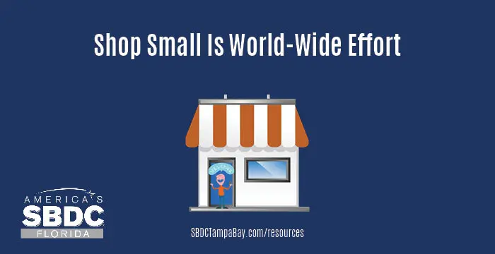 Shop small is world-wide effort