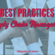 6 Best Practices in Supply Chain Management
