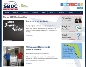 SBDC Blog Named Top Small Business Blog