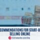 Recommendations for Start-Ups Selling Online