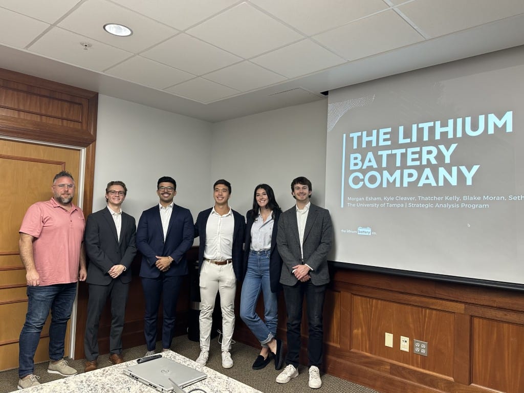 Graduate Student Team Project of the Year: Lithium Battery Company Graduate Student Team Project of the Year: Lithium Battery Company